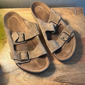 Men’s Leather Birkenstock Soft Bed Sz 43 (10.5)